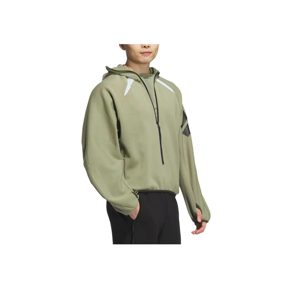 Adidas FW24 Future Style Pre-Series Sports Casual Hoodie Men Hoodies Earth-Brown JW4642