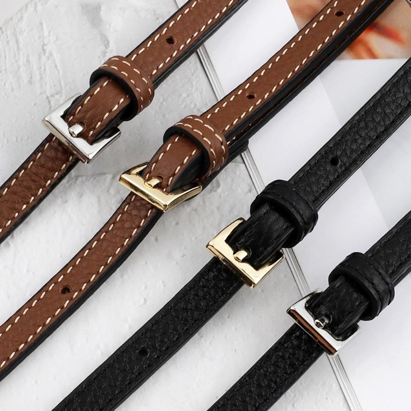 Versatile Leather Shoulder Straps for Mini Handbags Easy to Attach Replacement Bag Strap Craft Accessories