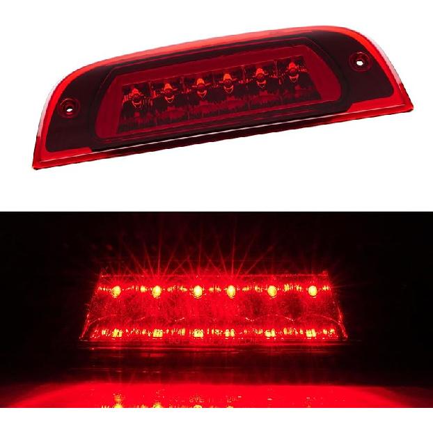 Third 3Rd Brake Light LED For 2014-2018 Chevy Silverado/GMC Sierra 1500 2500HD 3500HD, High Mount Rear Brake Lights Assembly, Waterproof Center Cab