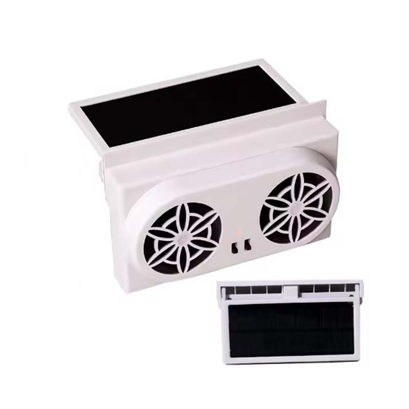 Neuer Solarbetriebener Auto-Kühler Fensterkühler Abluftventilator Auto-Lüftungsgitter Kühlerlüfter Belüftungskühler Kühlsystem Für Auto