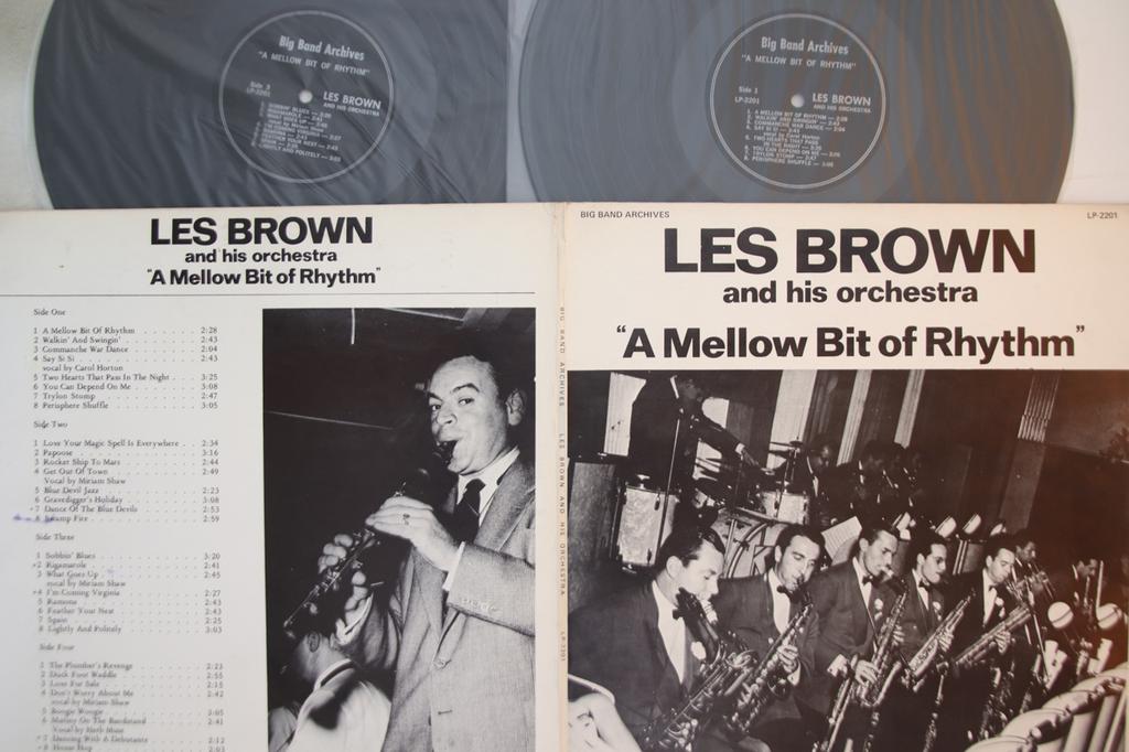 LP deska LES BROWN - A Mellow Bit Of Rhythm LP2201 BIG BAND ARCHIV Non Japan Jazz Použitá