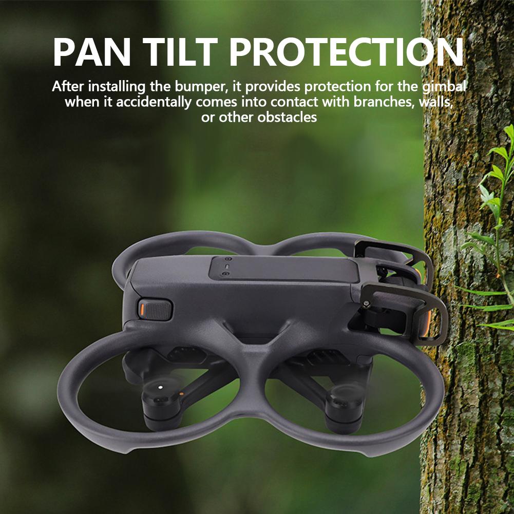 Gimbal Lens Bumper for DJI Avata 2 Top Anti-collision Aluminum Alloy Protective Bar Camera Lens Protector for DJI Avata 2 Drone
