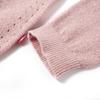 Cardigan bébé - vidaXL - Rose - Manches longues - Col rond - Taille 92 (1,5-2 ans)