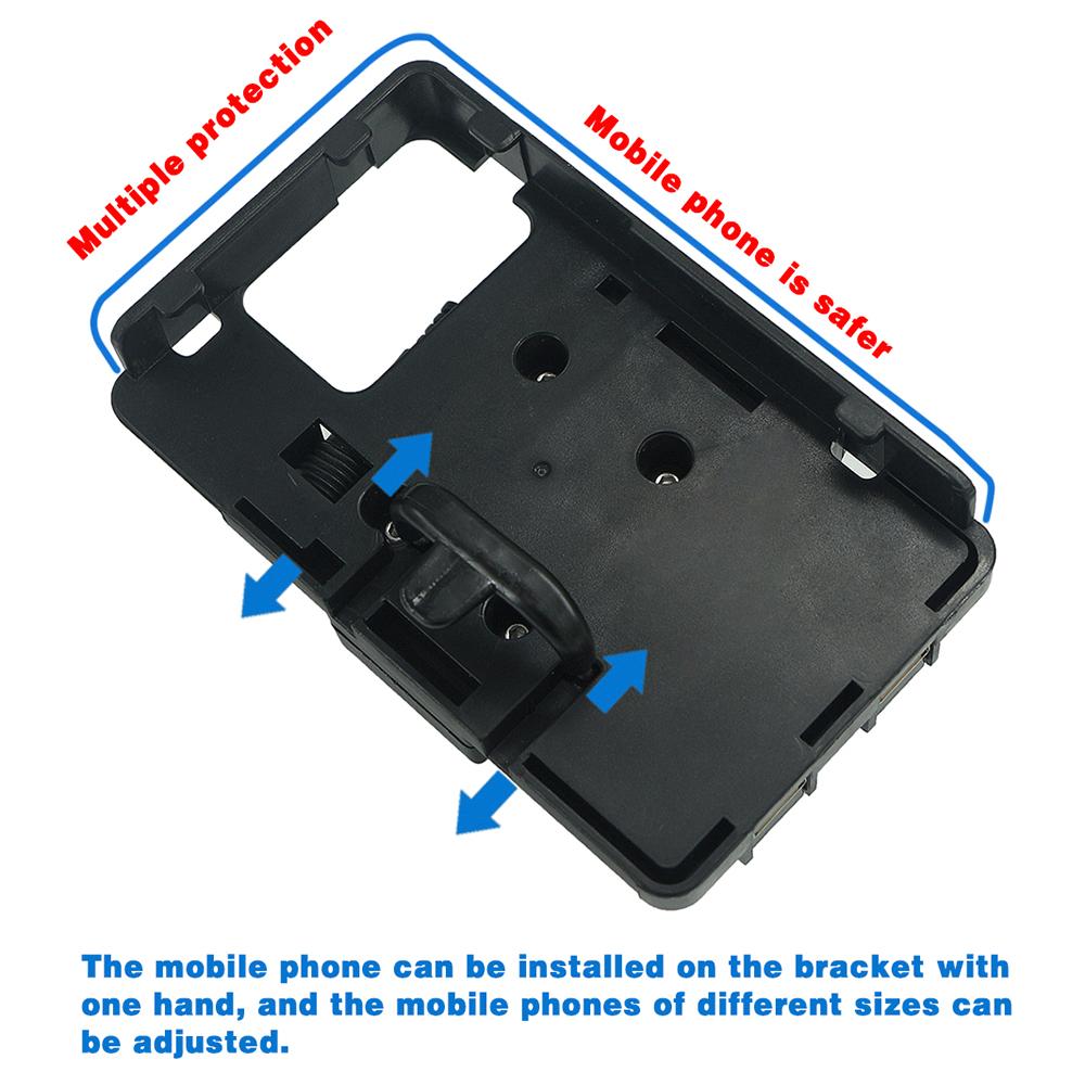 Phone Holder For BMW R1250GS Adventure R1200GS Adv GS1200 Gs1250 LC F700GS F800GS Supporter Navigation USB Charger Stand Bracket