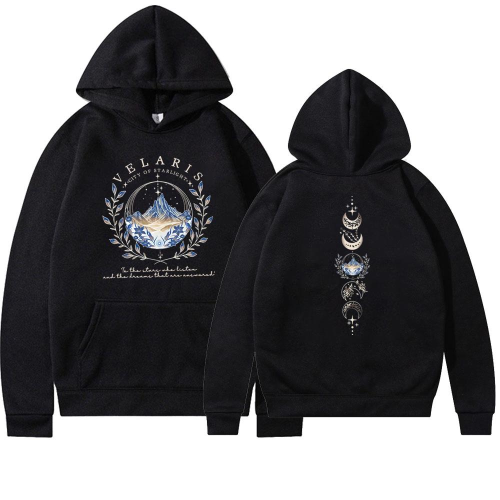 

Unisex Velaris The City of Starlight Hoodie 2side Print Sarah J Maas ACOTAR SJM Sweater Throne of Glass Feyre Rhysand Hoodies 3XL