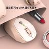 Wireless Mouse, Bluetooth & 2.4G Dual Mode, Quiet Design, Type-C Rechargeable, Optical, 6 Buttons, 3 DPI Settings, Compact, for Women,