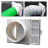 Air Filter for Ventilation Ducts Suitable for PVC PE Pipes and Aluminum Foil Tubes Removable Washable Dust Removing Filter