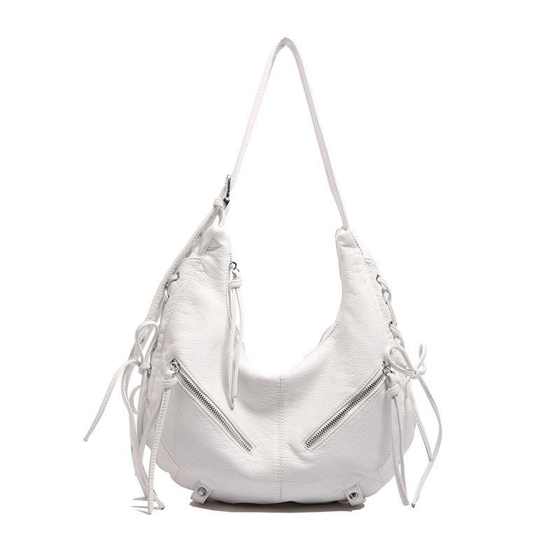 Retro Shoulder Bag, Women's Trendy Fashion and Simple Korean Tote Bag, Casual Large-capacity Shoulder Bag.