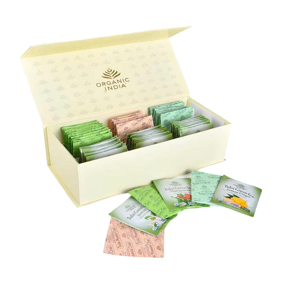 Подарочный чайный набор (60 пак), Cappa Gift Box,  Organic India