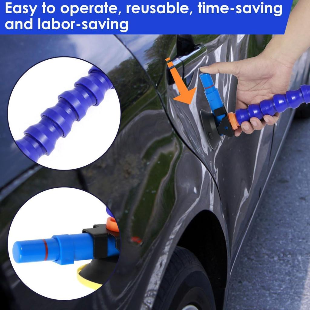 Car Dent Puller, Car Dent Repair Puller, Reusable Car Dent Hand Pump Suction Cup, Automotive Dent Repair Tool, Flexible Dent Remover Suction Cup, Car