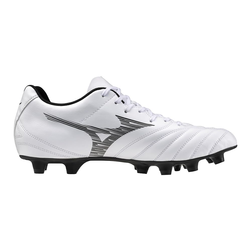 Mizuno Ghete de fotbal Monarcida NEO 3 SELECT 3E, fotbal, late, ușoare, alb/negru, 25,5 cm,