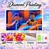 Lando Norris 5D Diamond Painting Kit DIY Full Drill Diamond Art Home Wall Decor