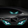 Wireless Solar LED Car Light Suction Cup Devil Eyes Car Light New Car Warning Light