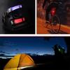 Taktischer Helmlicht Silikon Stroboskoplicht Wasserdicht Tragbar Signal für Überleben Radfahren Nachtlicht Camping Wildnis Überleben