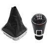 Gear Shift Knob Shifter Lever Stick Gaiter Boot Cover Cars Accessories for Volkswagen VW POLO 6C 2011- 2015 2016 2017 2018 2019