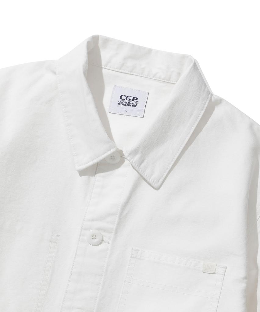 Cgp French Work Jacket - White