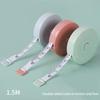 Mini Round Three Circumference Measuring Ruler Self Retracting Tape Measure Double Scale Body Sewing Flexible Measurement Ruler