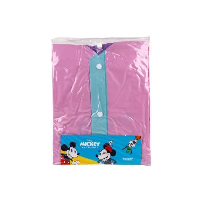 Waterproof Poncho - Minnie Mouse - Pink - Child - Sleeveless - Hiking