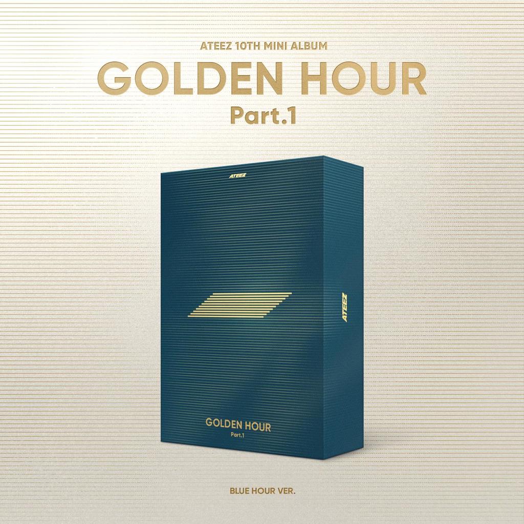 ATEEZ 10TH MINI ALBUM GOLDEN HOUR : Part.1 (STANDARD Ver.)