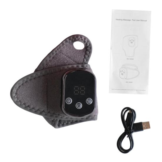 

Массажер для ног 3-в-1 с 3 режимами вибрации, 5 уровнями нагрева, портативный, перезаряжаемый, беспроводной, с подогревом, массажер-обертывание для лодыжек B