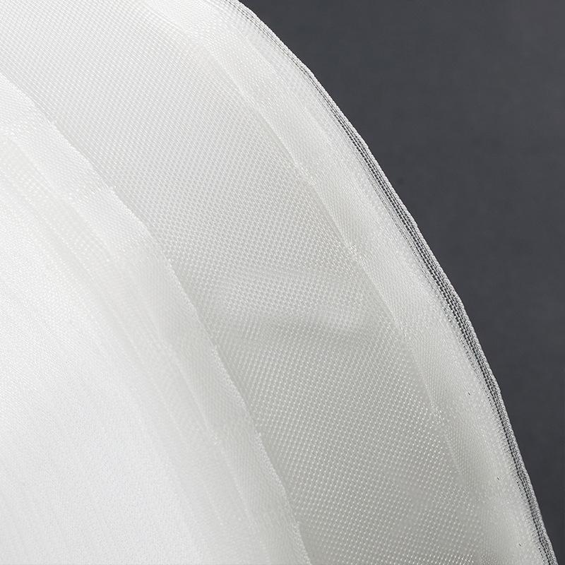 10/20M Vorband Tunnelzug Transparentes Vorhangzubehör DIY Plissierte Falten Zugband Nylon Vorhang Montageband