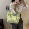 New Bag Women's Casual Versatile Nylon Canvas Dumpling Bag Shoulder Portable Dual-purpose Bag Commuter Messenger Bag