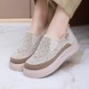 Spring and autumn new shoes women's single shoes casual daily one-pedal mother shoes non-slip soft sole lightweight women's shoes