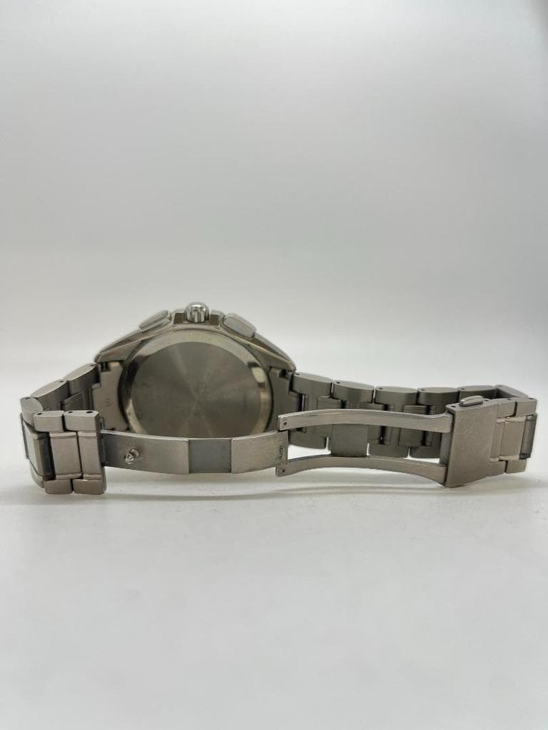 SEIKO Brightz Solar Titanium White Dial Watch WT70 8B63-0AV0 Radio-Controlled Men's