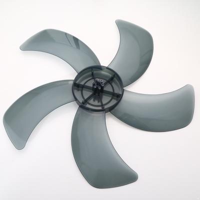 16 Inch Plastic Fan Blade Replacement Part with Nut Cover for Universal Standing Pedestal Fan Table Fanner General Accessories
