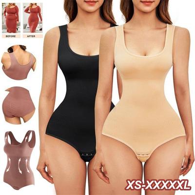 Dámské bezešvé celotělové oblečení Tvarované oblečení Tanga Body Shaper Kalhotky Pas Trenér Břicho Hubnutí Spodní prádlo Korzet