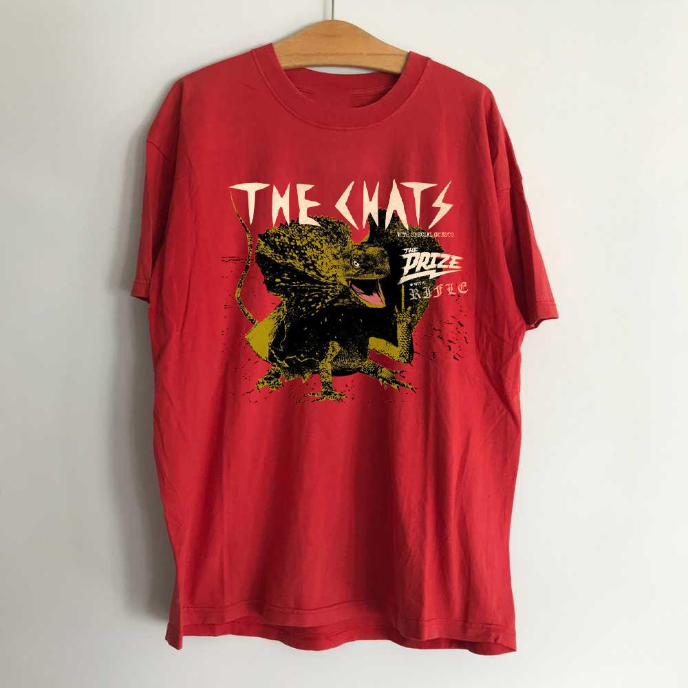 Collection The Chats Band Concert T Shirt Red All Size Gift fan KK254 Unisex T-Shirt XXL