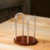 Acrylic Desktop Cup & Straw Holder - Coffee & Tea Storage Shelf