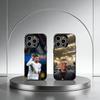 Coque de téléphone K-kylian M-mbappe Étoile du Football Pour iPhone 17,16,15,14,13,12,11 Plus,Pro Max,XS,Housse Colorée Argent Noir