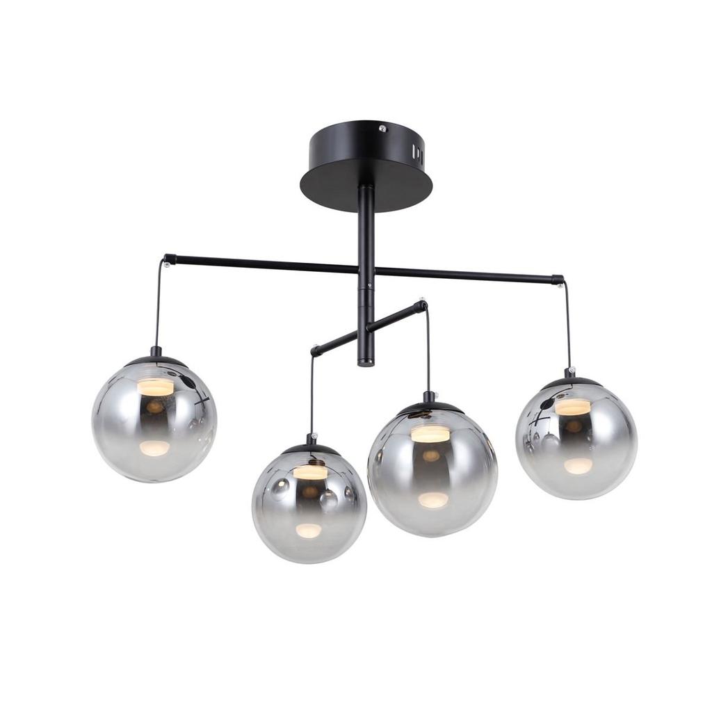 Lampa wisząca LED 20W VELADA PND-34381-4-BK Italux