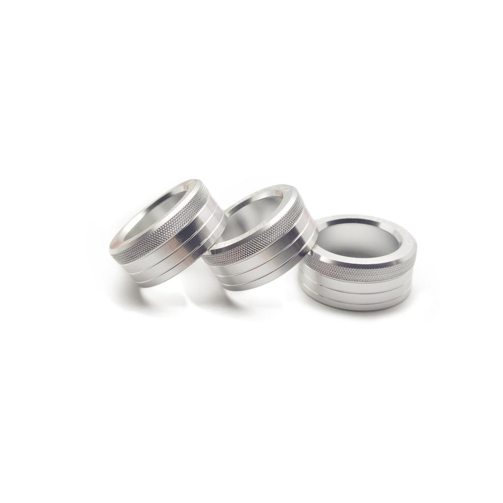 Decorative AC Knob Ring for GT86/Subaru BRZ - Fits 20 Models with Logo On Center Console.