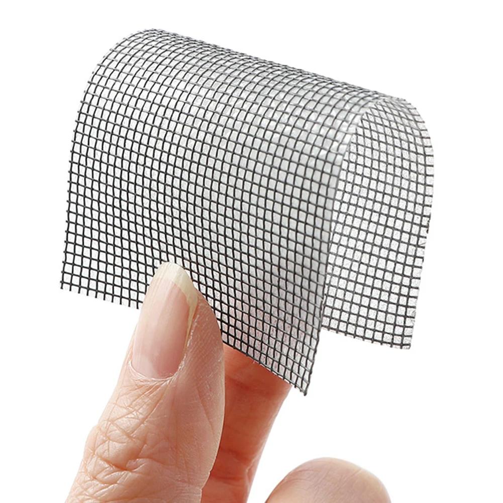 Waterproof Window Screen Repair Tape Mosquito Net Self Adhesive Repair Patch Anti-Insect Fly Mesh Broken Holes Repair Sticks