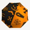 1 Stück Halloween Gruselig Automatisches Öffnen 8-Rippen Winddichter Regenschirm, Reise & Pendeln, Geeignet für Alle Jahreszeiten