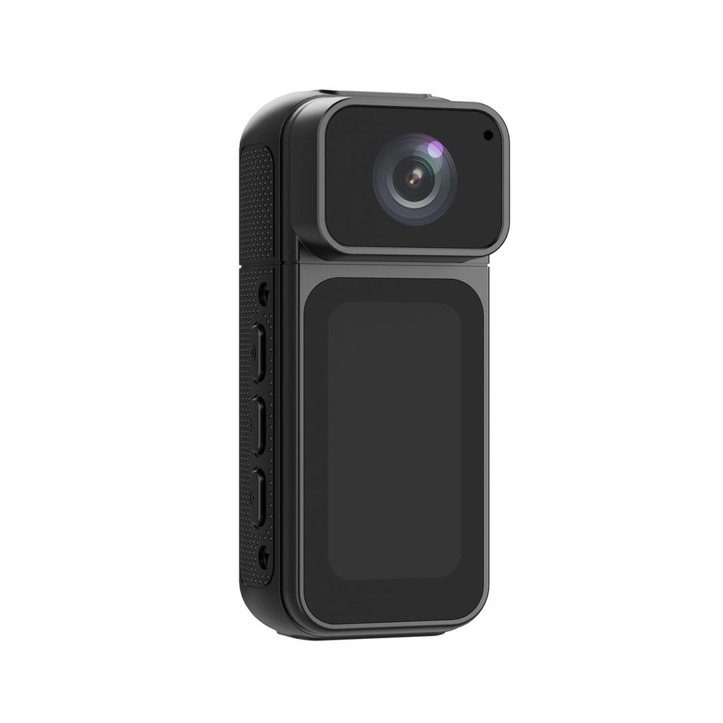 Neue S80 Großbildschirm Mini-Daumenkamera 1,47 Zoll IPS Freisprech-Tragbare Kamera 180° Dual-Objektiv 2.7K 1080P Langlebiger Akku Anti-Verlust Mp4 Mini-Kamera