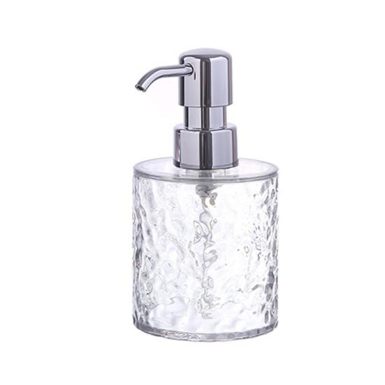 300/400ML Ripple Liquid Soap Dispenser Shampoo Body Hand Wash Shower Gel