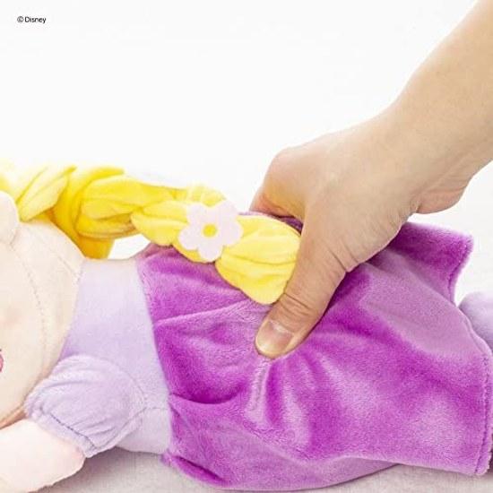MORIPiLO Rapunzel Hugging Pillow Disney Sleep Companion (S) Approximately 30cm Skin-friendly Micro Fabric Goods Plush Large Purple Morishita