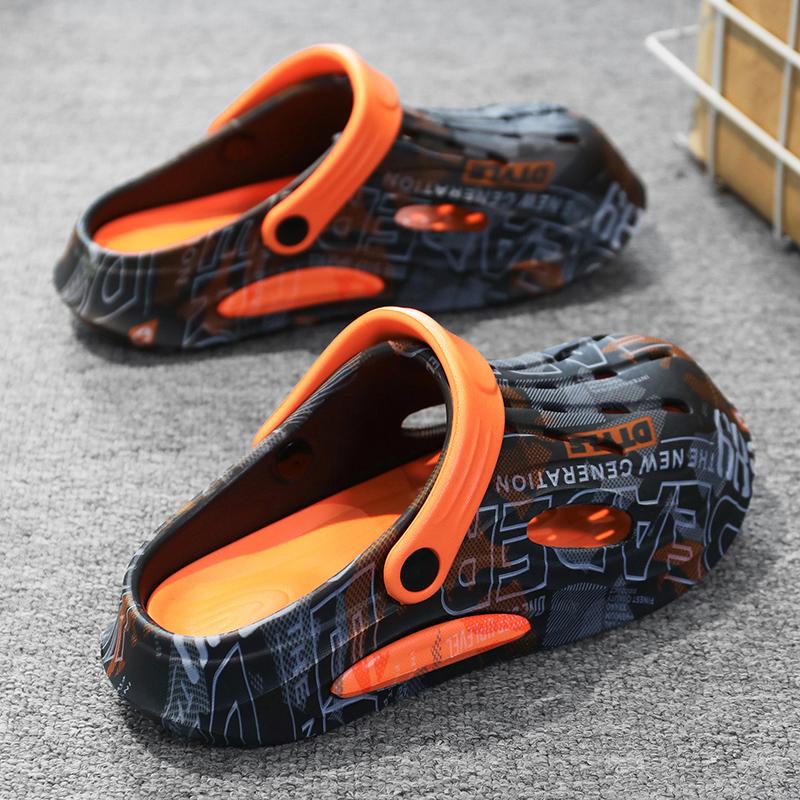 Sommer-Hausschuhe aus hochwertigem EVA-Gummi und Kunststoff für Herren und Damen, große Outdoor-Sandalen mit dicker Sohle für Herren