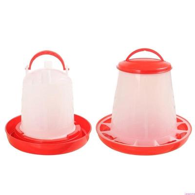 Küken Futter- und Tränkeautomat Kombi 1,5 kg Hühnerfutterautomat 1 Liter Hühnertränke Vögel Geflügel Fütterungsgeräte