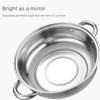 High Efficiency 3 Layer Nonrust Steel Steamer Pot With Ergonomic Handle For Safe And Even Heating