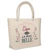 Tote Bag - PLANETEE - Elsa the Most Beautiful - Jute - Insulated - Large Capacity