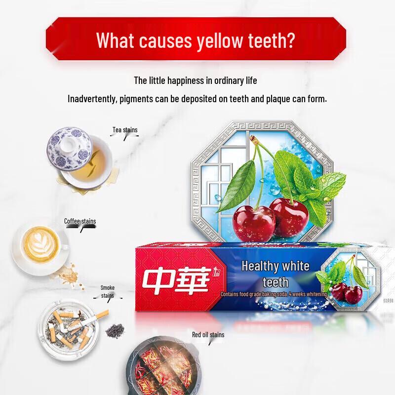 Zhonghua Healthy White Baking Soda Toothpaste