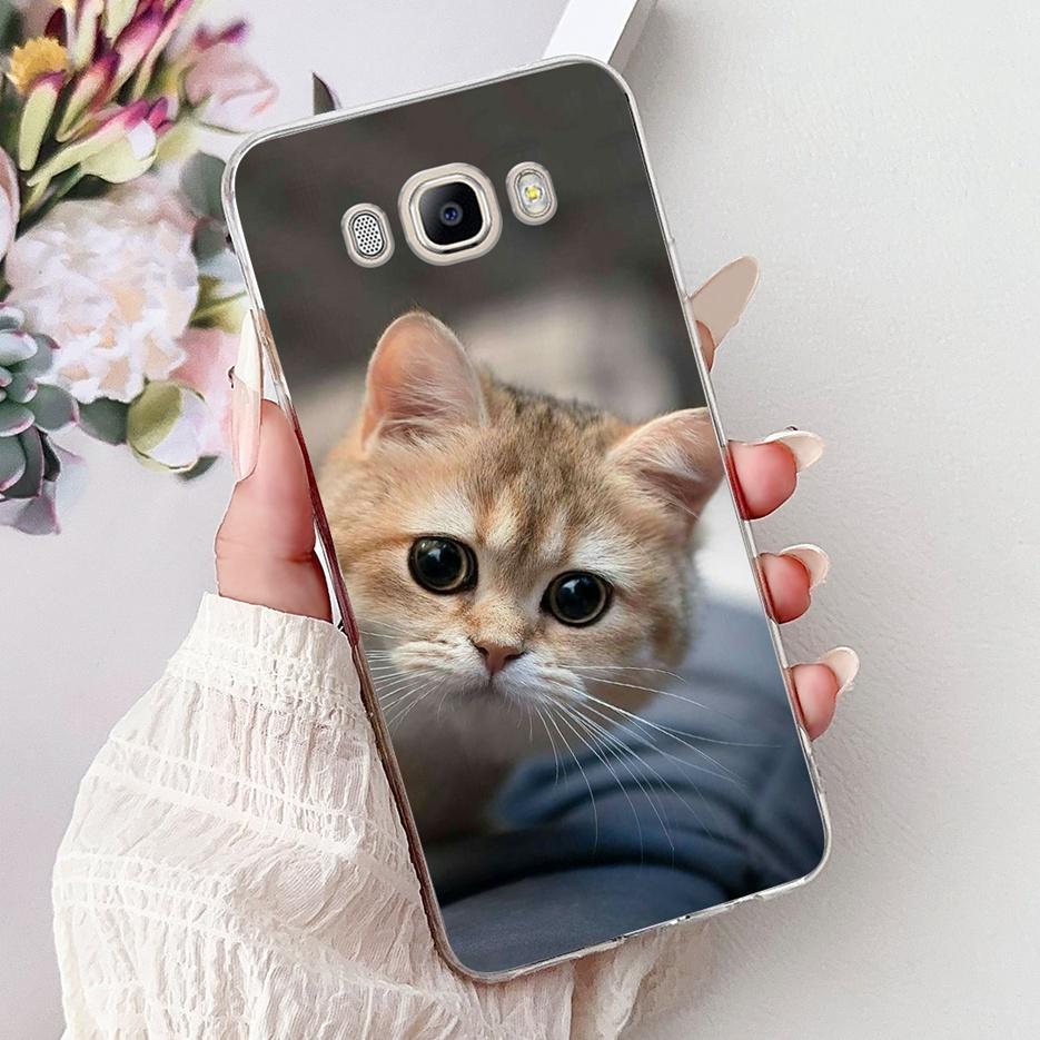 For Samsung Galaxy J3 J5 J7 2016 Case J320F J510F J710F New Luxury Painted Cover Soft Slim Phone Case For Samsung J7 2016 Fundas