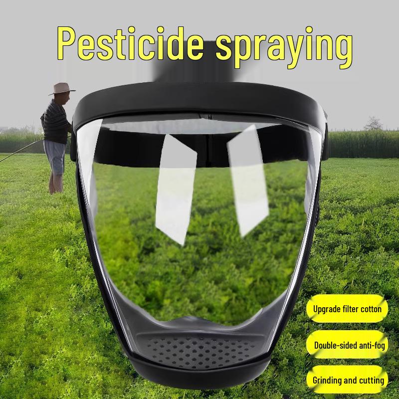 High-Definition Protective Mask: Anti-Cutting, Dustproof, Anti-Fog Full Face Shield for Pesticide Spraying
