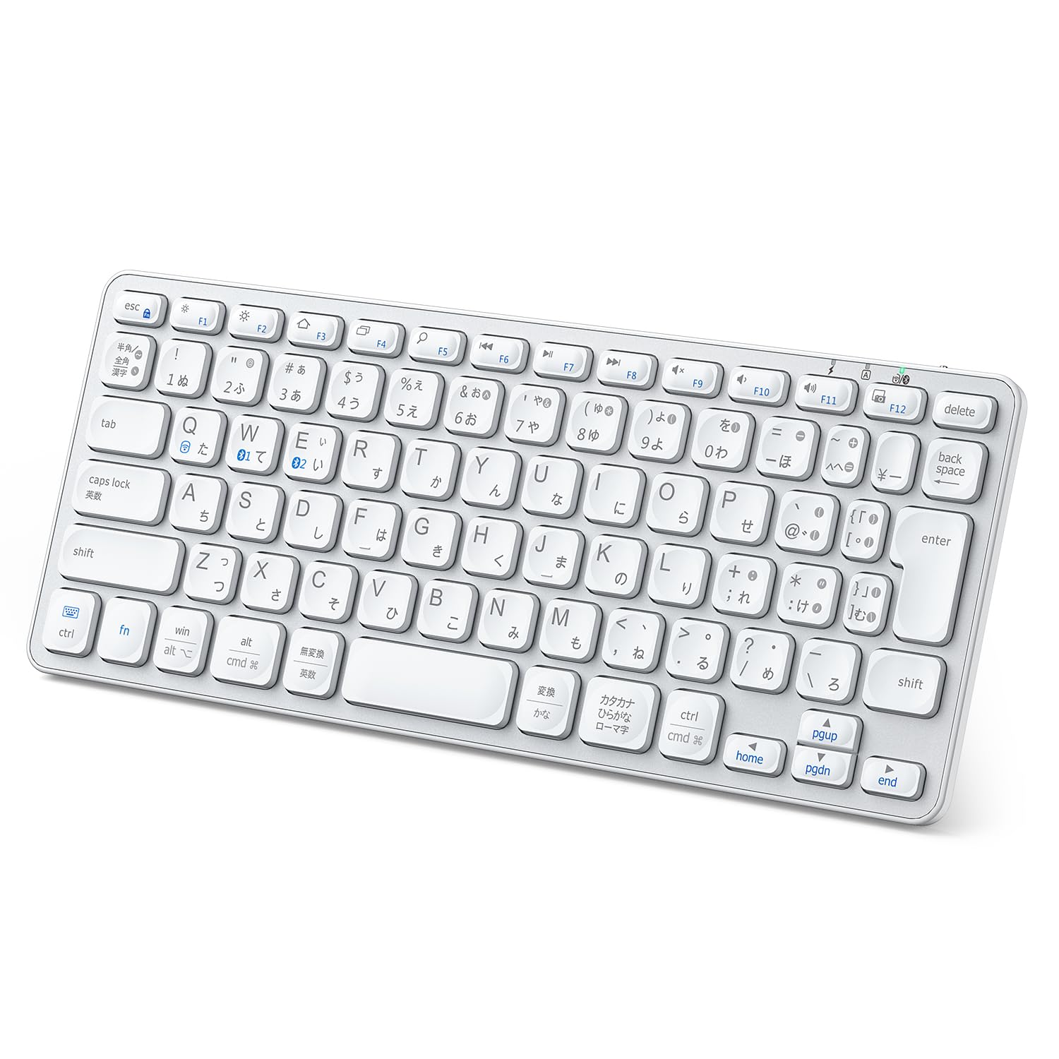 

iClever Bluetooth Wireless Wireless Quiet Keyboard Compact Dual JIS Japanese Вільне перемикання між 3 сумісними з Windows японськими інструкціями