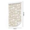Brick and Stone Wallpaper for Living Room and Bedroom 50x1000