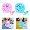 Children's Educational Clock Toy Model Set 3 Pins Linkage Time Recognition Fun Mini for